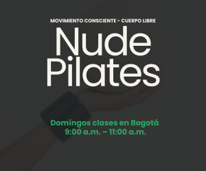 PILATES NUDISTA en Bogotá, por Nudarte